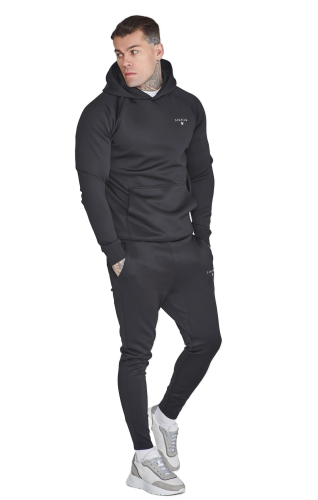Sik Silk - Black Essentials Poly Hoodie
