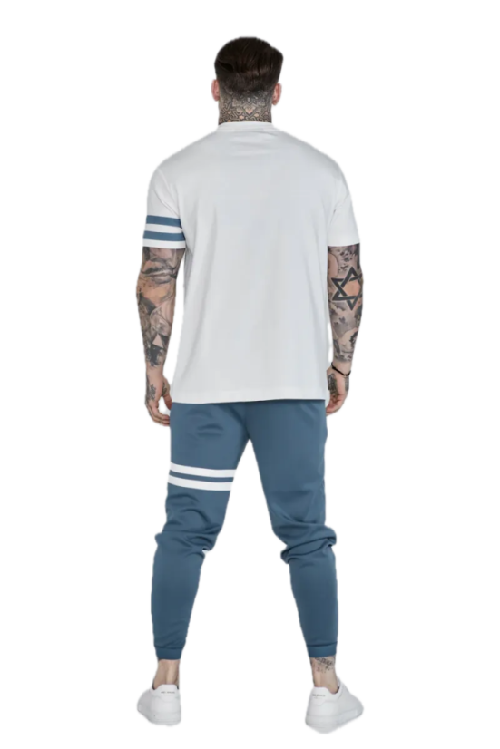 SikSilk -  Oversized T-shirt White - Veľkosť: M