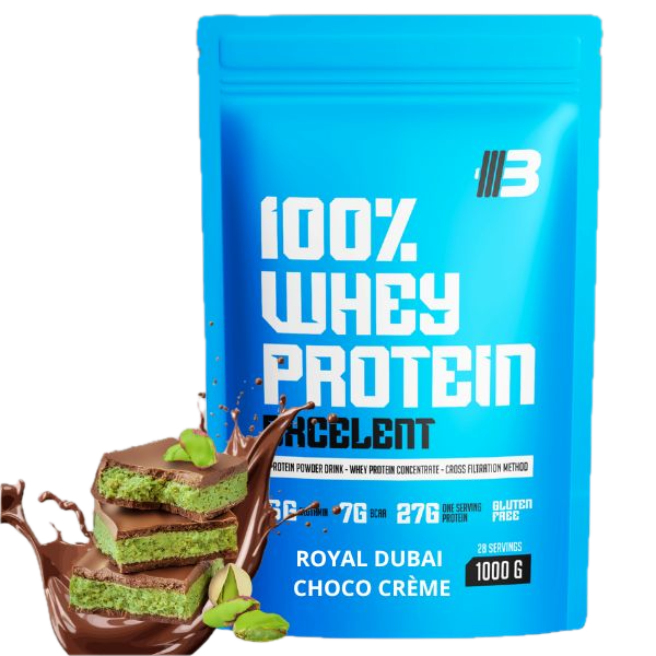 Excelent 100 % Whey Protein WPC 80 - Body Nutrition - Príchuť: Dubajská - čoko
