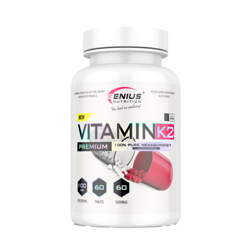 Genius - VITAMIN K2 60 tabs/60 serv - Balenie: 60 tabs