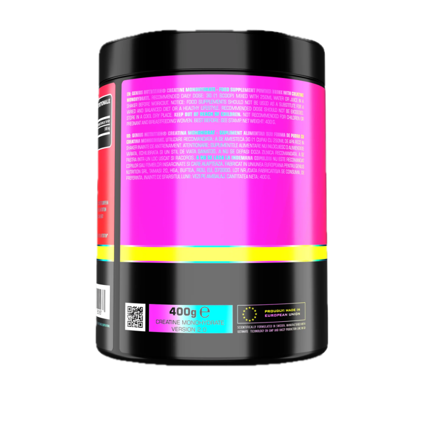 Genius - Creatine Monohydrate 400g - Balenie: 400g