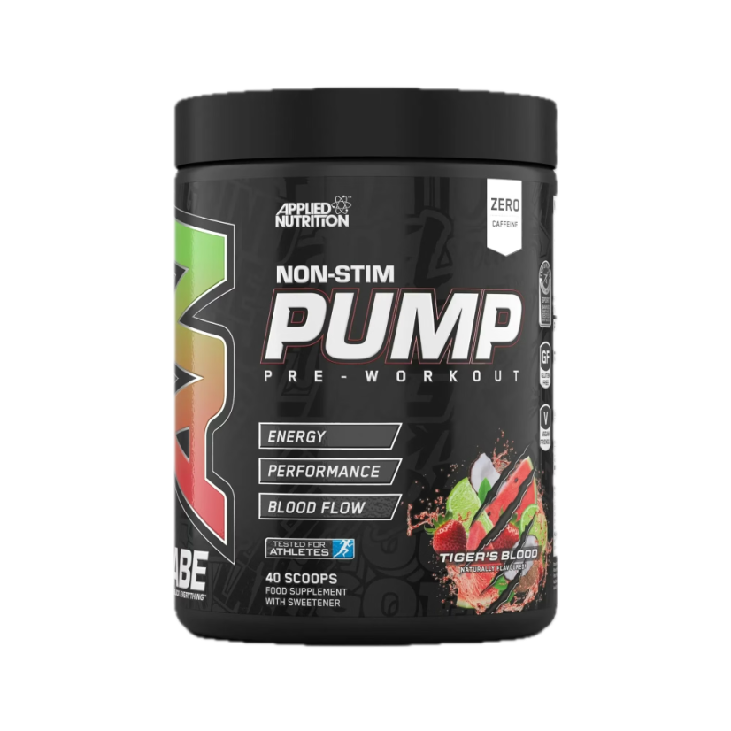 Applied Nutrition – A.B.E. PUMP (Caffeine free), 500g - Príchuť: Tigers Blood (Jahoda,Kokos,Melón)