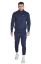 Sik Silk - Navy Essentials Poly Track Top - Veľkosť: L