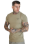 Sik Silk -  Pánske Khaki Tričko Muscle Fit