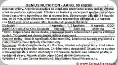 Genius – Arginine AKG (AAKG), 90kps