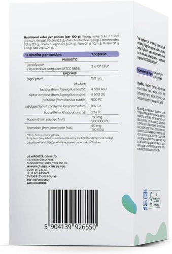 Osavi – Tráviace enzýmy + probiotiká 60cps