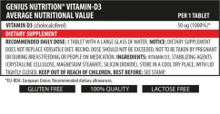 Genius - Vitamin D3, 90tbl