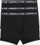 Karl Lagerfeld Boxerky 3PACK Čierne - Veľkosť: M