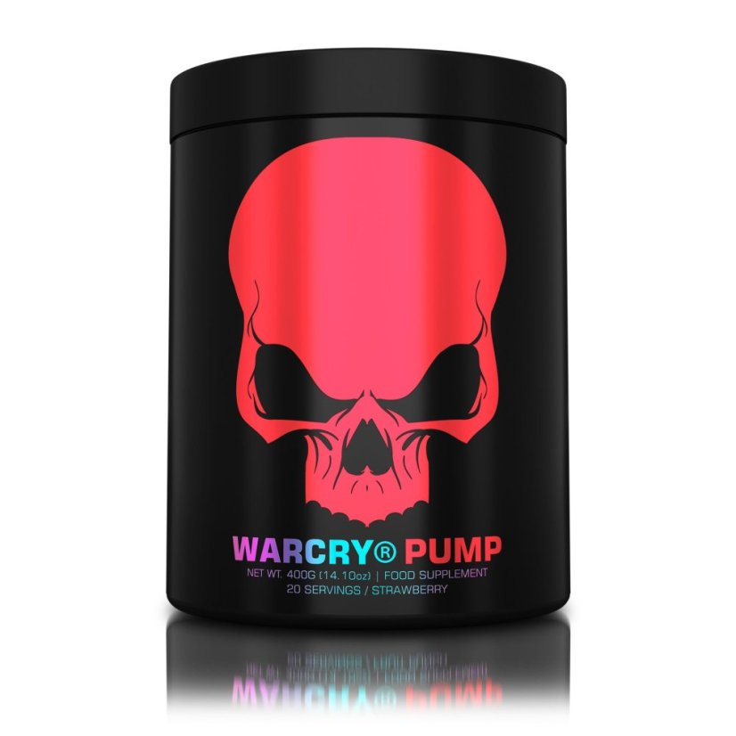Genius – Warcry PUMP (Caffeine free), 400g - Príchuť: Jahoda