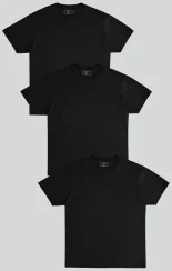 Sik Silk Pánske Trička Pack of 3 T-Shirts