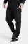 Sik Silk Pánske ČierneTepláky Essential Cargo Fleece Jogger