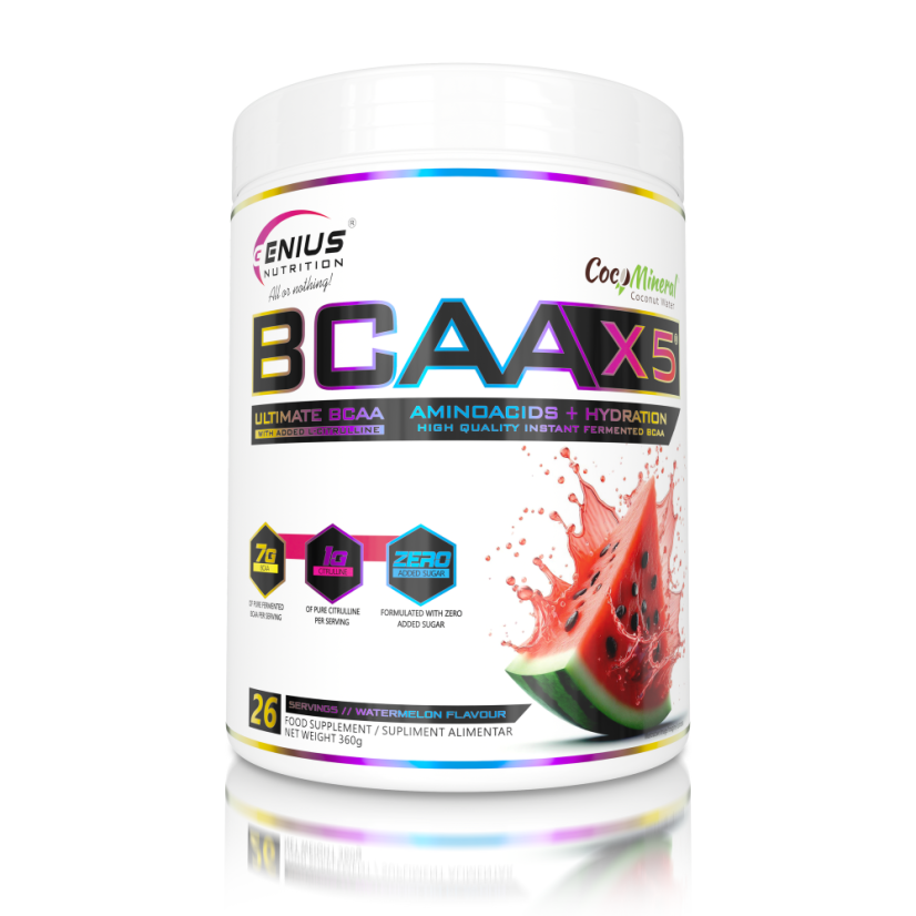 Genius – BCAA X5, 360g - Príchuť: Lesné Ovocie