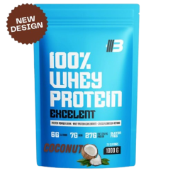 Excelent 100 % Whey Protein WPC 80 - Body Nutrition