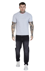 Sik Silk -  LOGO T-SHIRT GREY