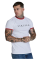 Sik Silk - Pánske Biele Tričko Ringer T-Shirt