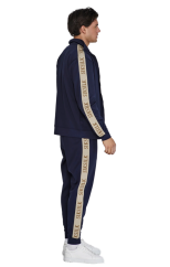 Sik Silk Pánske Tepláky Muscle Fit Navy