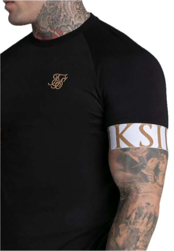 Sik Silk - Pánske Tech T-Shirt Black