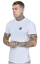 Sik Silk - Pánske Biele Tričko Essentials T-shirt