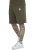 Sik Silk - Pánske Khaki Essential Fleece Short