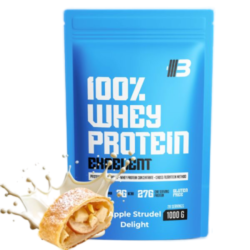 Excelent 100 % Whey Protein WPC 80 - Body Nutrition - Príchuť: Jablko - Škorica