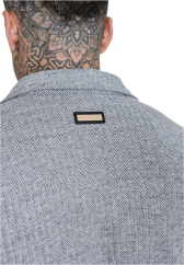 Sik Silk - Pánska Mikina Smart Overshirt Grey