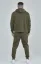 Sik Silk Pánska Mikina Khaki Essential Zip Through Funnel