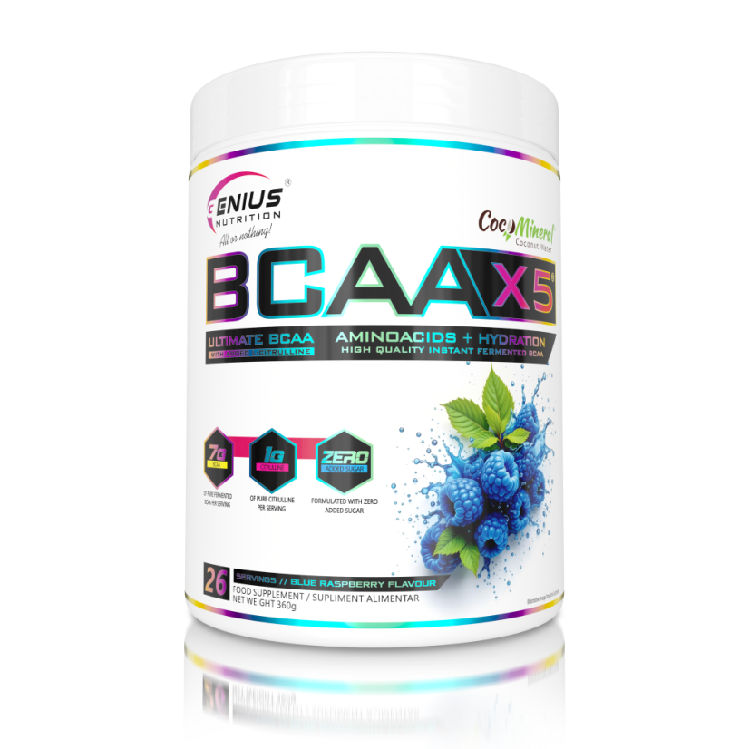 Genius – BCAA X5, 360g - Príchuť: Lesné Ovocie