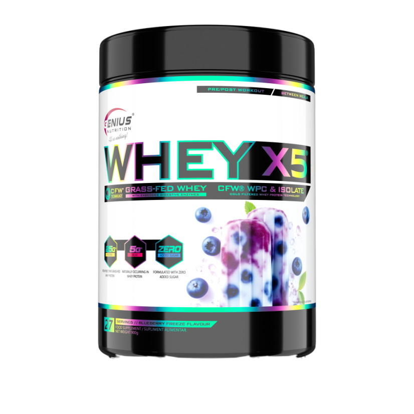 Genius – Whey X5 Protein, 900g - Príchuť: WheyX5 - Čokoláda - Kokos