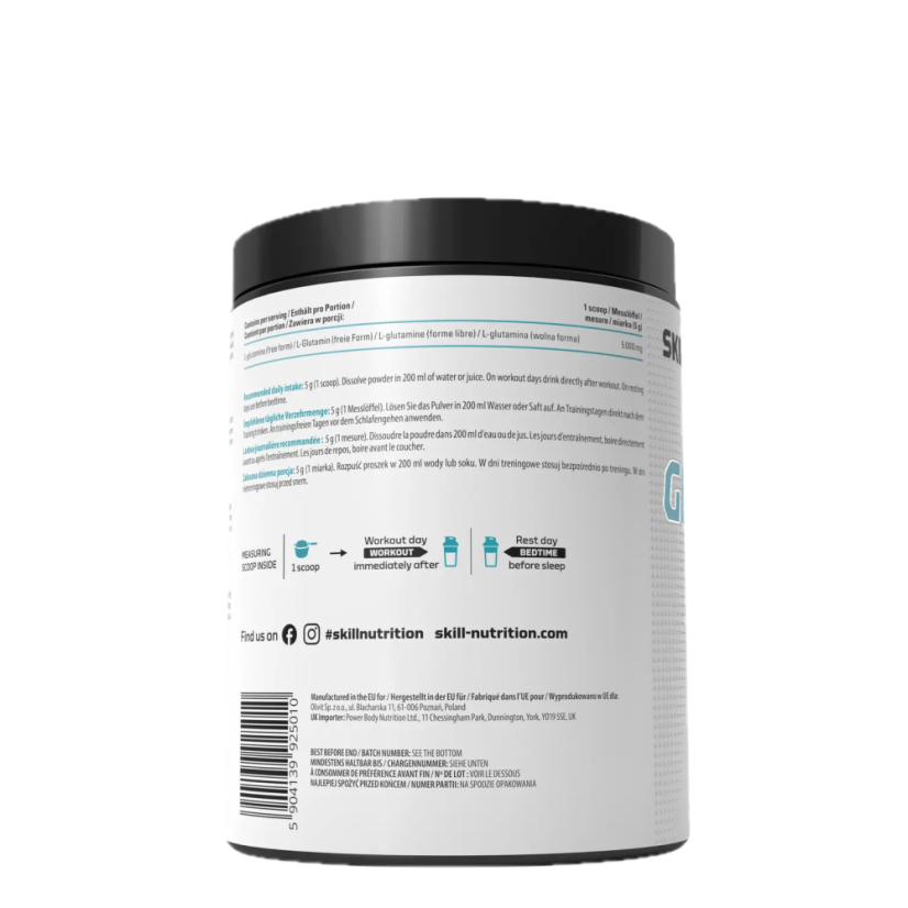 Skill Nutrition - Glutamine 500g