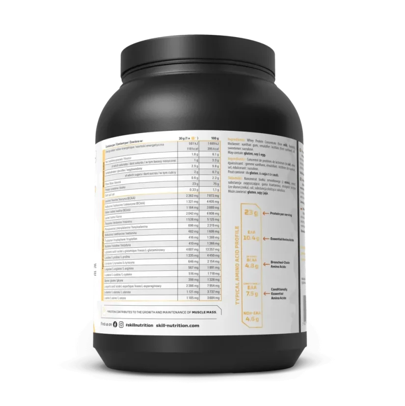 Skill Nutrition - Whey Protein Vanilla Milkshake - 700g