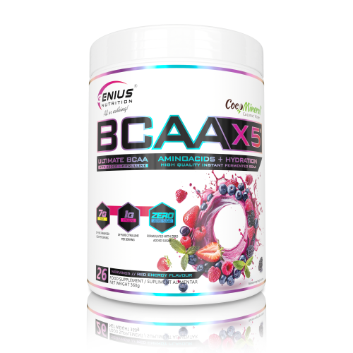 Genius – BCAA X5, 360g - Príchuť: Melón