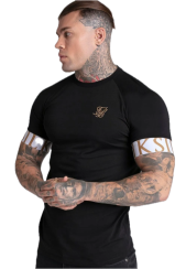 Sik Silk - Pánske Tech T-Shirt Black