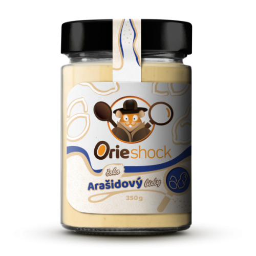Orieshock - Arašid - Biela Čoko 350g - Balenie: 350g