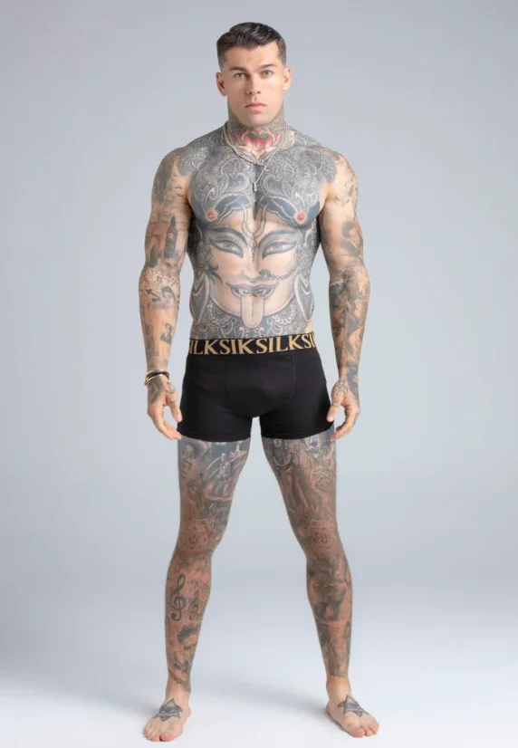 Sik Silk - Boxer Shorts 5PACK Gold
