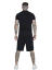 Sik Silk - Black Essential Cargo Fleece Short