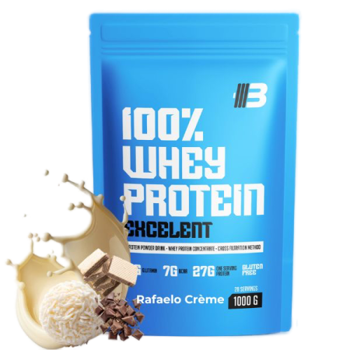 Excelent 100 % Whey Protein WPC 80 - Body Nutrition - Príchuť: Rafaelo - Kokos