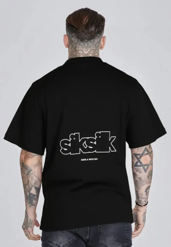 Sik Silk - Graphic T-Shirt Black
