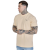Sik Silk - Pánske Oversize T-Shirt Ecru