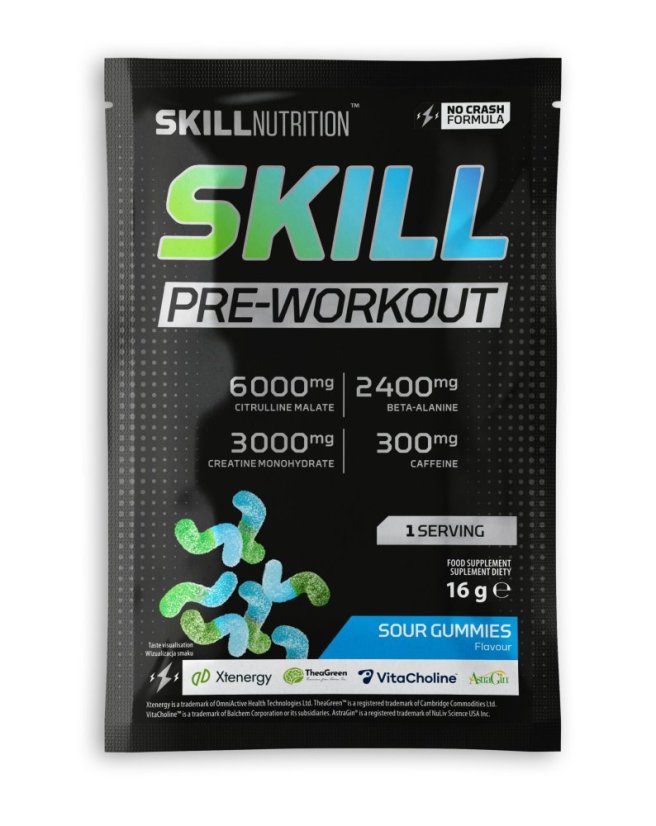 Skill Nutrition - Skill Pre-Workout 16g - Balenie: Watermelon - 16 grams (1 serving)