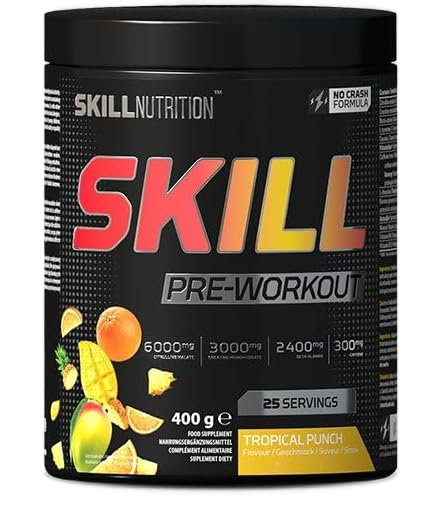 Skill Nutrition -  PreWorkout, 400g