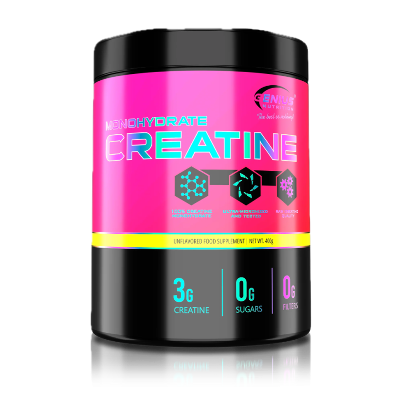 Genius - Creatine Monohydrate 400g - Balenie: 400g