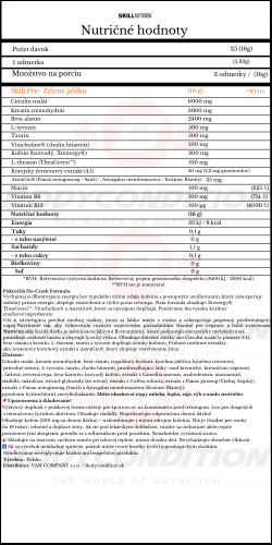 Skill Nutrition -  PreWorkout, 400g