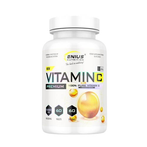 Genius – Vitamin C 1000mg, 60tbl