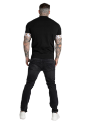 Sik Silk - Pánske Tech T-Shirt Black