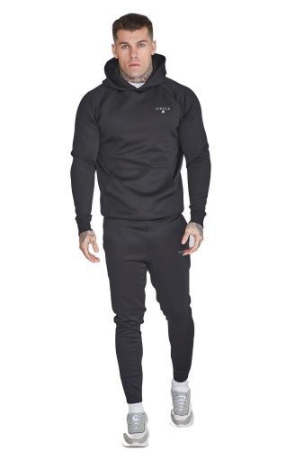 Sik Silk - Black Essentials Poly Hoodie