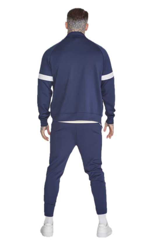 SikSilk  - Muscle Fit Joggers ( Modrá tepláková súprava)