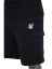 Sik Silk - Black Essential Cargo Fleece Short