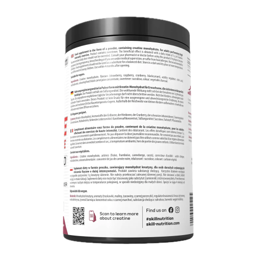 Skill Nutrition - Creatine Monohydrat Lesná Zmes  500g