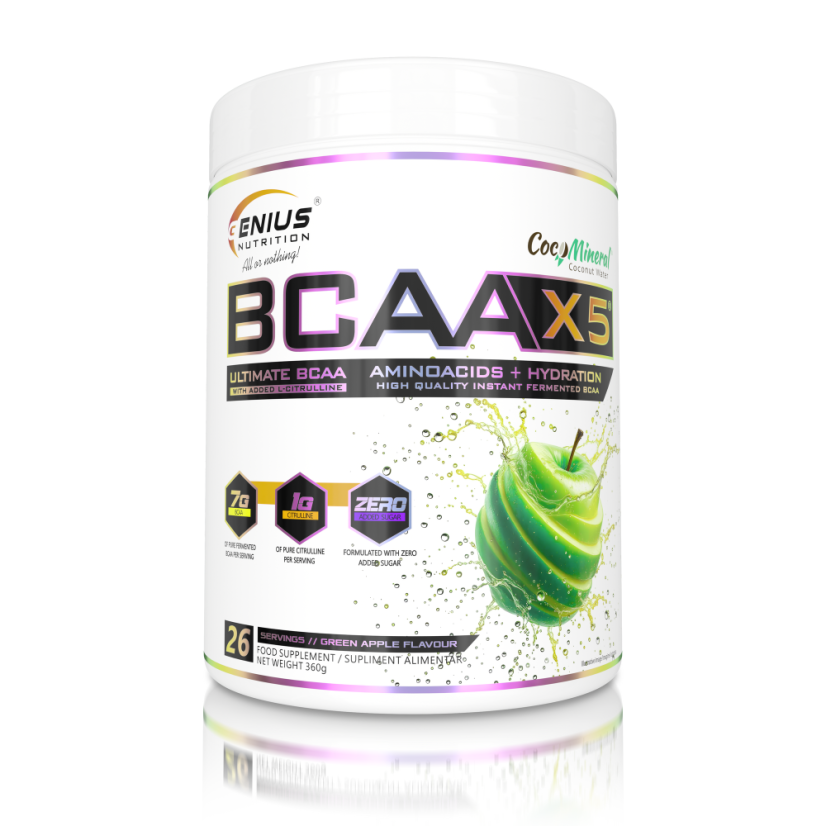 Genius – BCAA X5, 360g - Príchuť: Lesné Ovocie