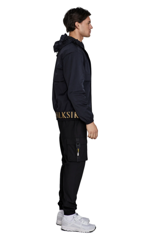 Sik Silk - Pánska Bunda Windbreaker Black - Veľkosť: M